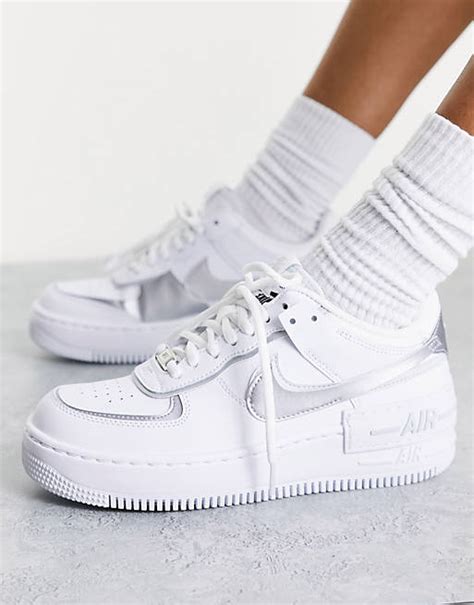 nike air force 1 silber weiß|Nike Air Force 1 lv8.